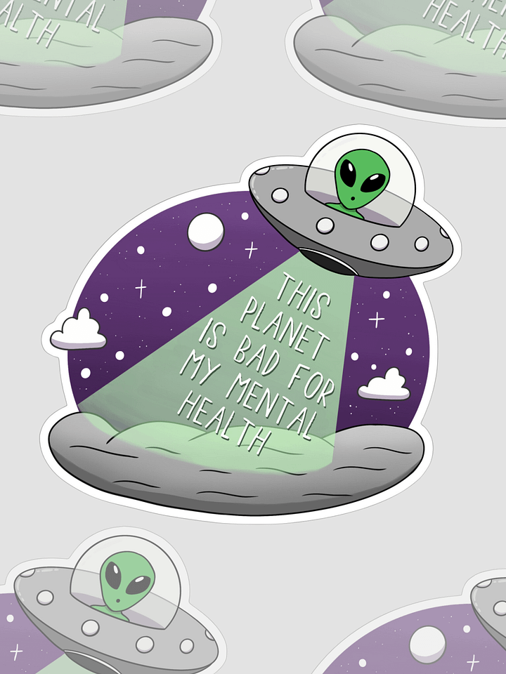 This Planet Is Bad Sticker product image (2)
