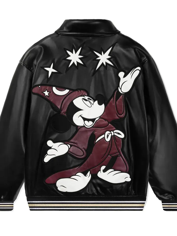 Black Fantasia Bomber Jacket product image (2)