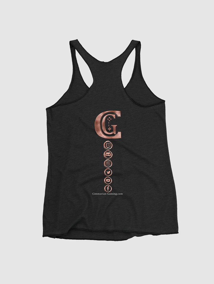 Rose Gold Logo Women's Racerback Tank product image (2)