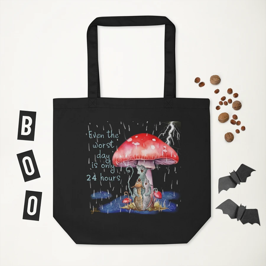 Passing Clouds: Weathering the Storm Eco Tote (Small) product image (2)