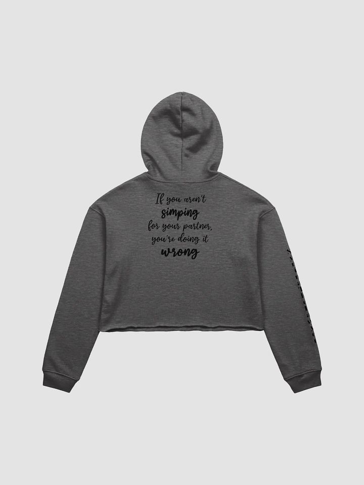 Simp Cropped Hoodie product image (6)