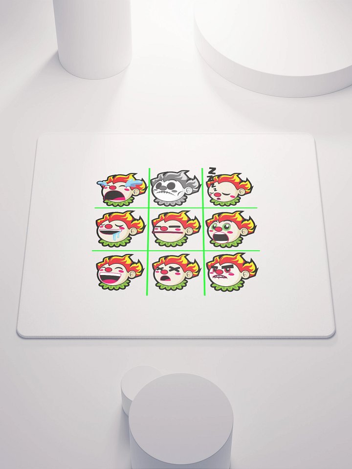 Faces of Crab Clown Gaming Mouse Pad product image (1)