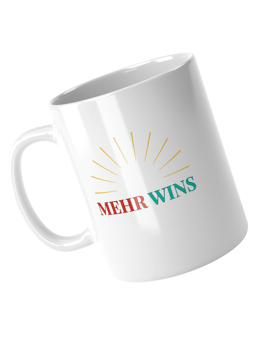 Mehr Wins - White Mug (Style 3) product image (3)
