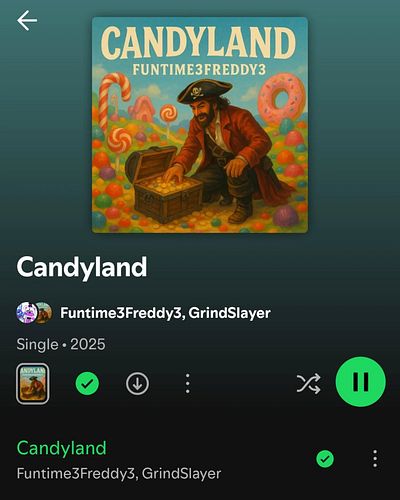 Btw, Candyland is out. I couldn't make a story, as for some reason my distributor didn't released it yet there.
#funtime3fred...