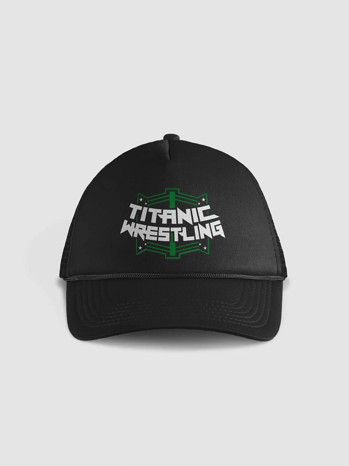 Titanic Logo Peak Cap - BLACK product image (1)