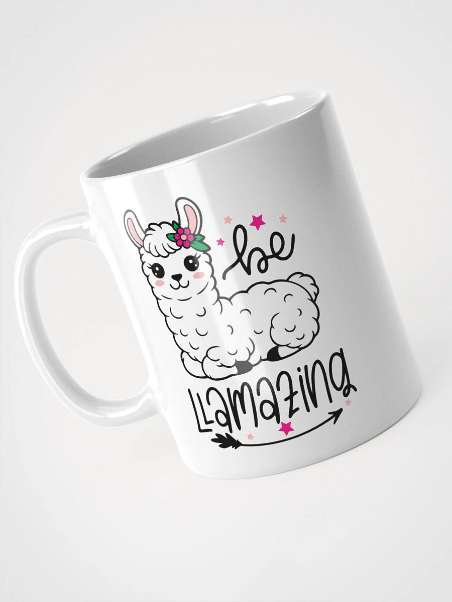 Llamazing White Glossy Mug product image (3)