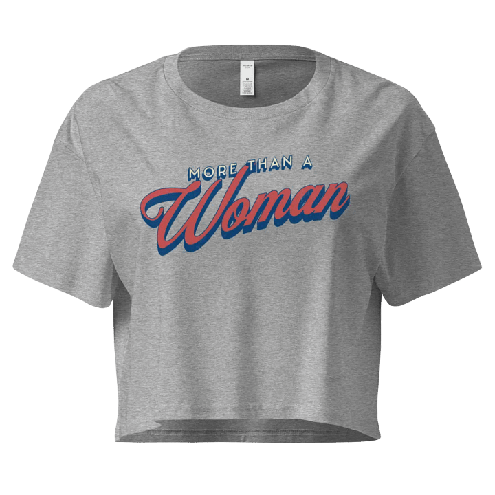 More Than A Woman Crop Top product image (1)