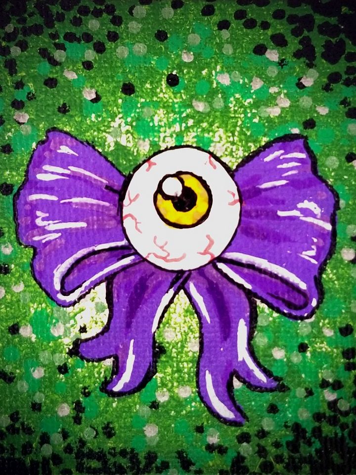 Eyebow Purple/Green Print product image (1)