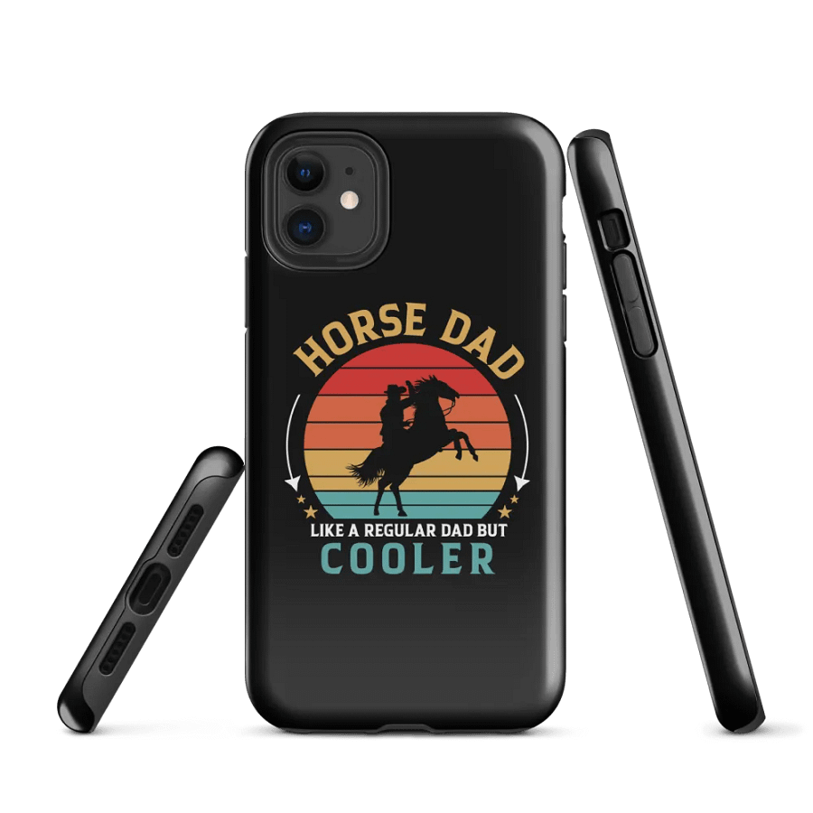 "Horse dad" tough case for iPhone® product image (2)