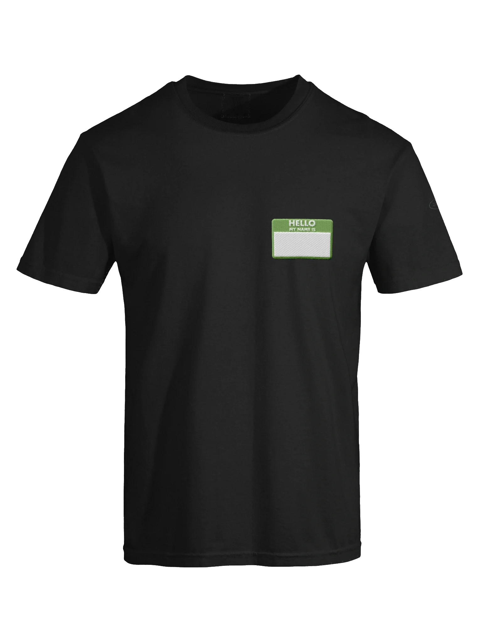 Name Tag Tee: Green Block product image (7)