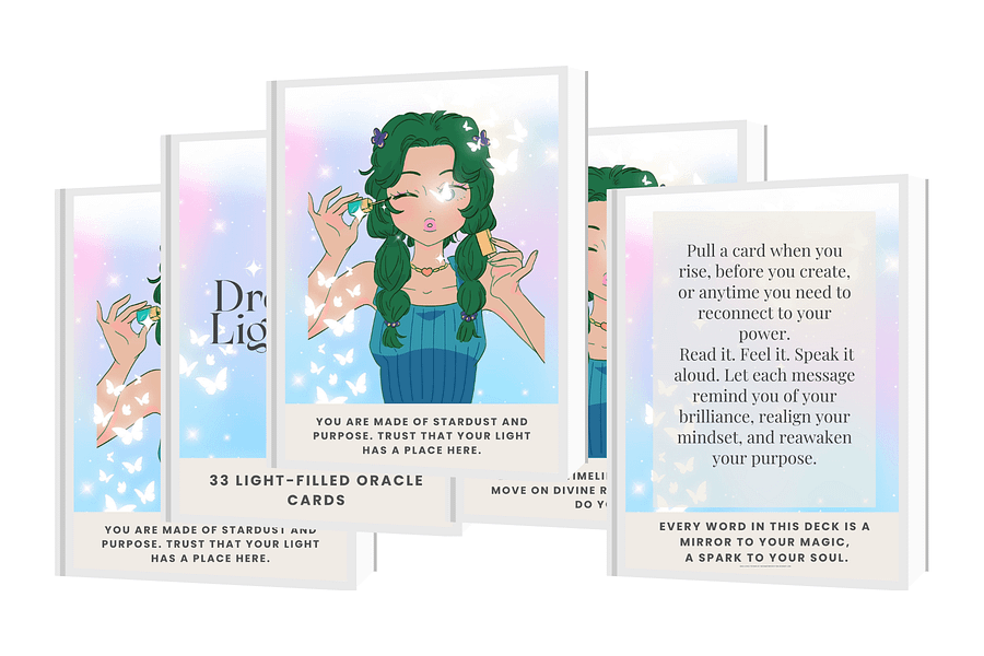 The Dreamer’s Light Deck Oracle Cards for the Soul-Led, Heart-Driven, and Ready-to-Rise product image (1)