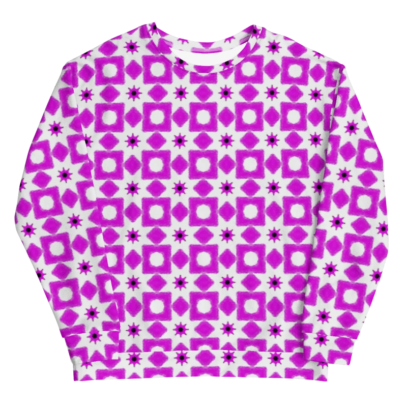 Abstract Fun Pattern Unisex All Over Print Sweatshirt product image (13)
