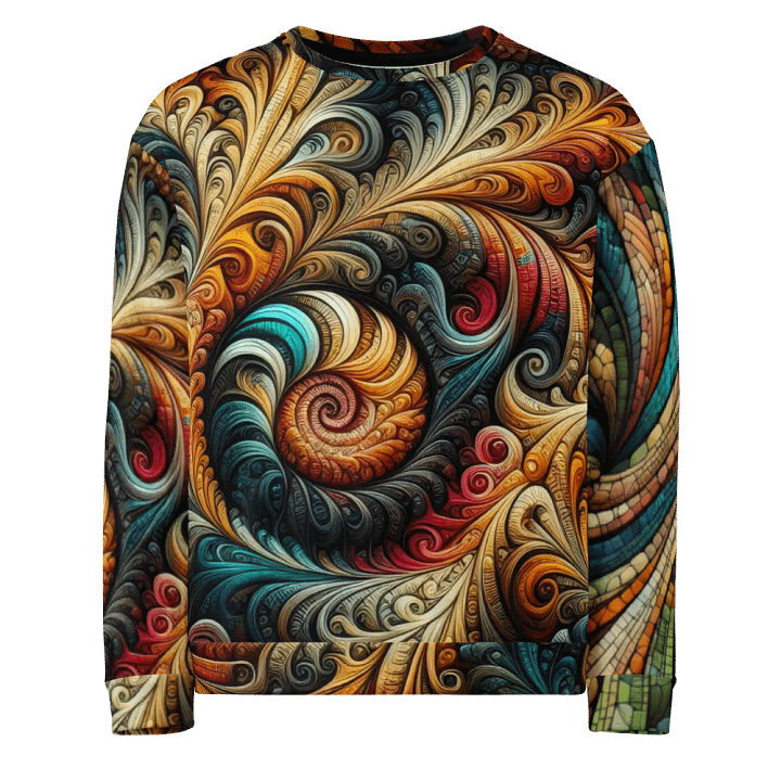 Colorful Patterns - All-Over Unisex Sweatshirt #11 product image (1)