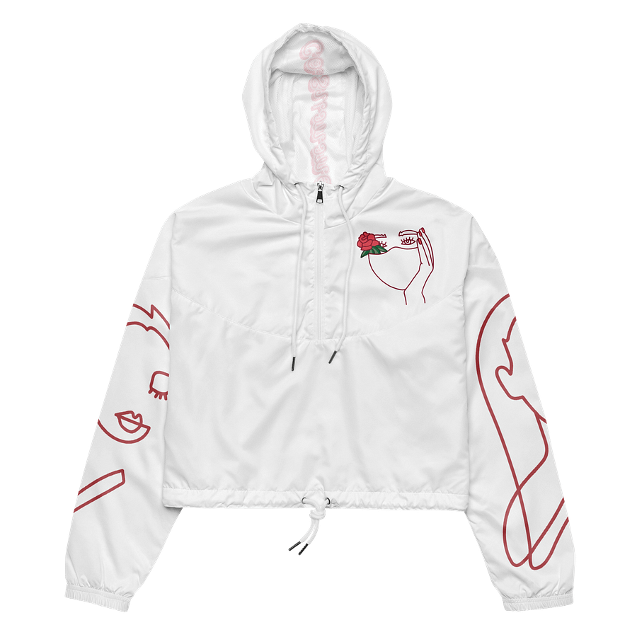 Rose Throne Women's Windbreaker product image (2)