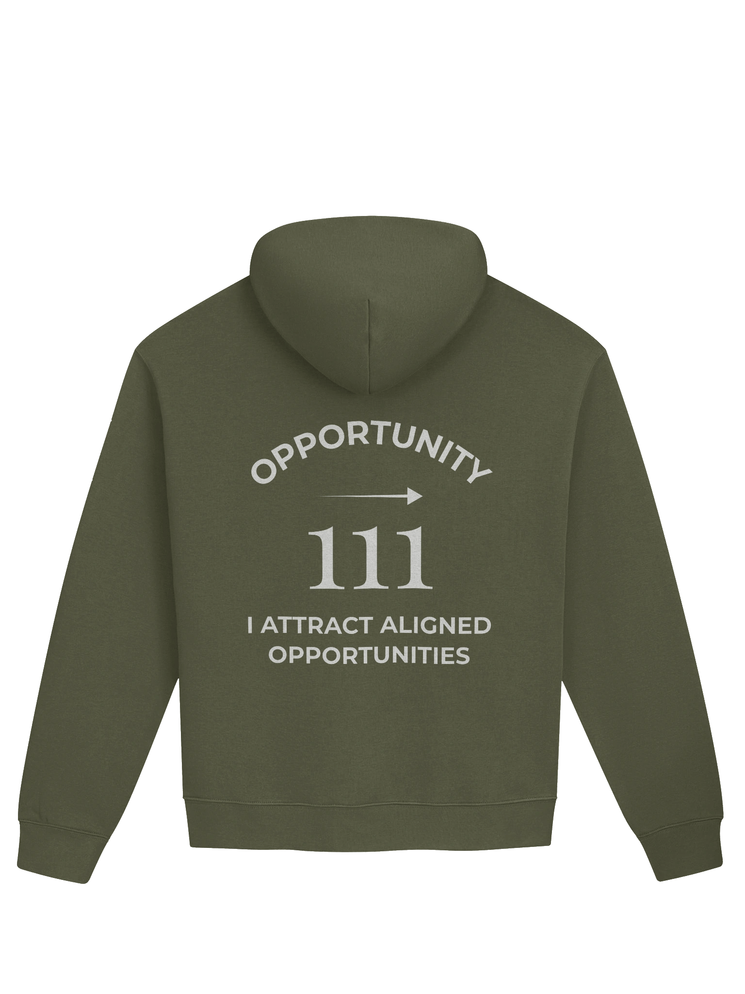 Unisex Premium Oversized Hoodie - 111 — I attract aligned opportunities product image (21)