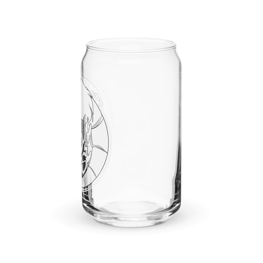 Possum Posse Can Shaped Glass WHT product image (9)