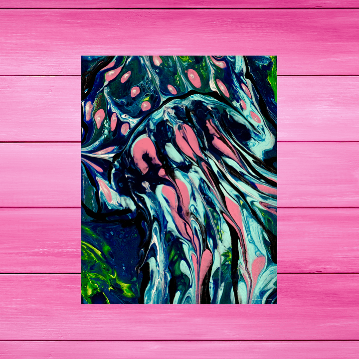 Trippy Jellyfish | Art Print product image (1)