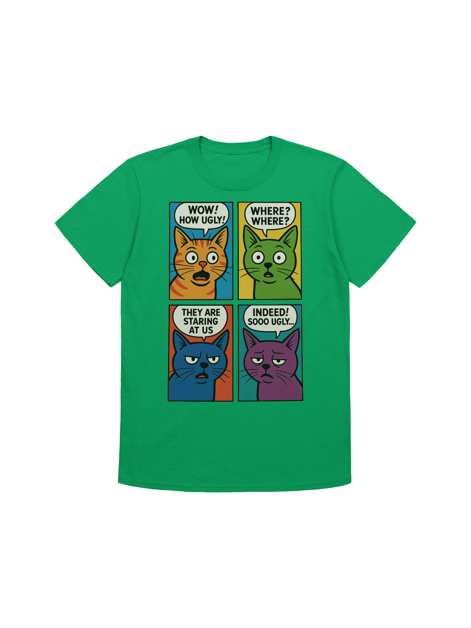 No halo cats pop art tee product image (8)