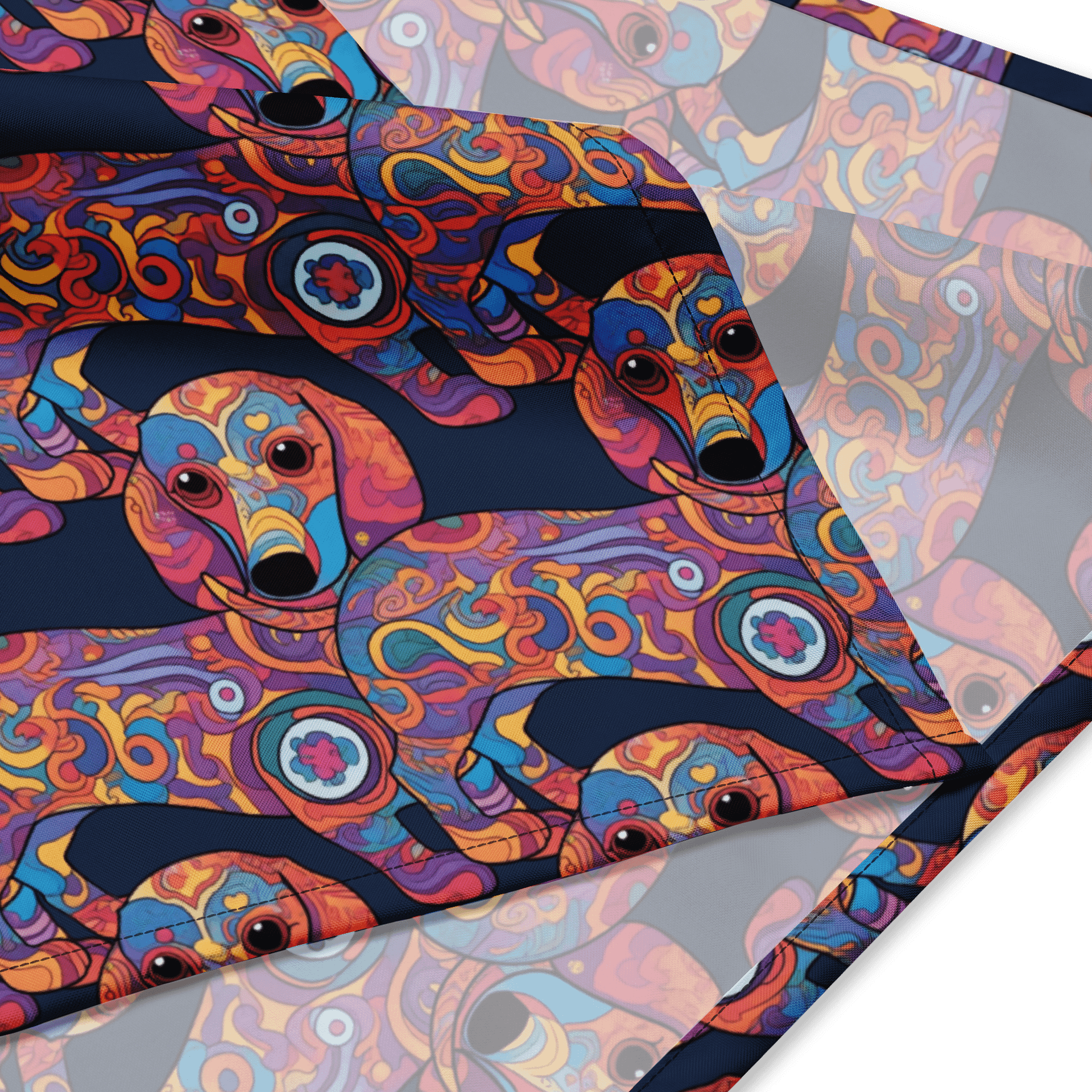 Psychedelic Dachshund #2 - Bandana product image (3)