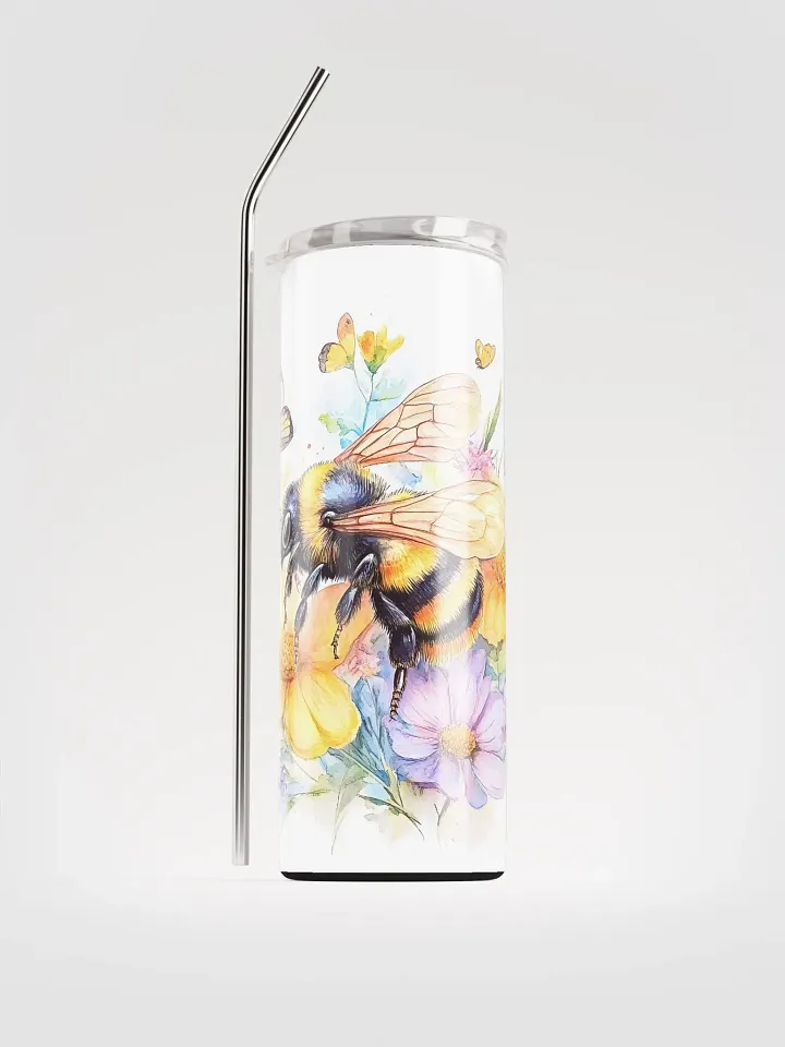 Buzzing Blooms Stainless Steel Tumbler product image (2)