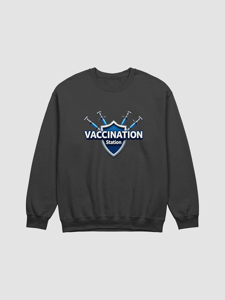 Guardian Shield Vaccination Station Crewneck Sweatshirt product image (7)