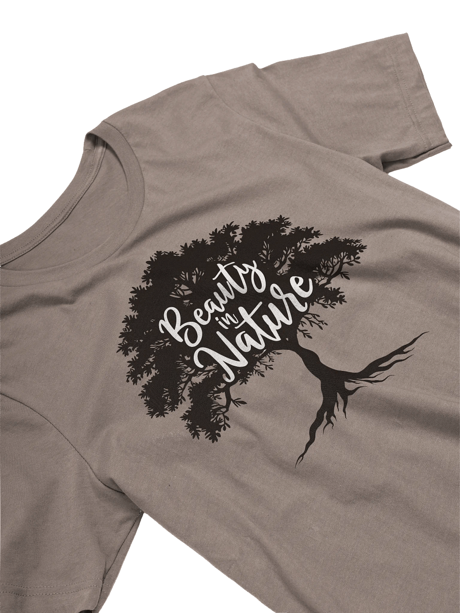 Beauty in Nature T-Shirt, Tree Silhouette Graphic Tee, Nature Lover Shirt, Outdoor Adventure Gift, Eco Friendly Unisex Hiking T-shirt product image (3)