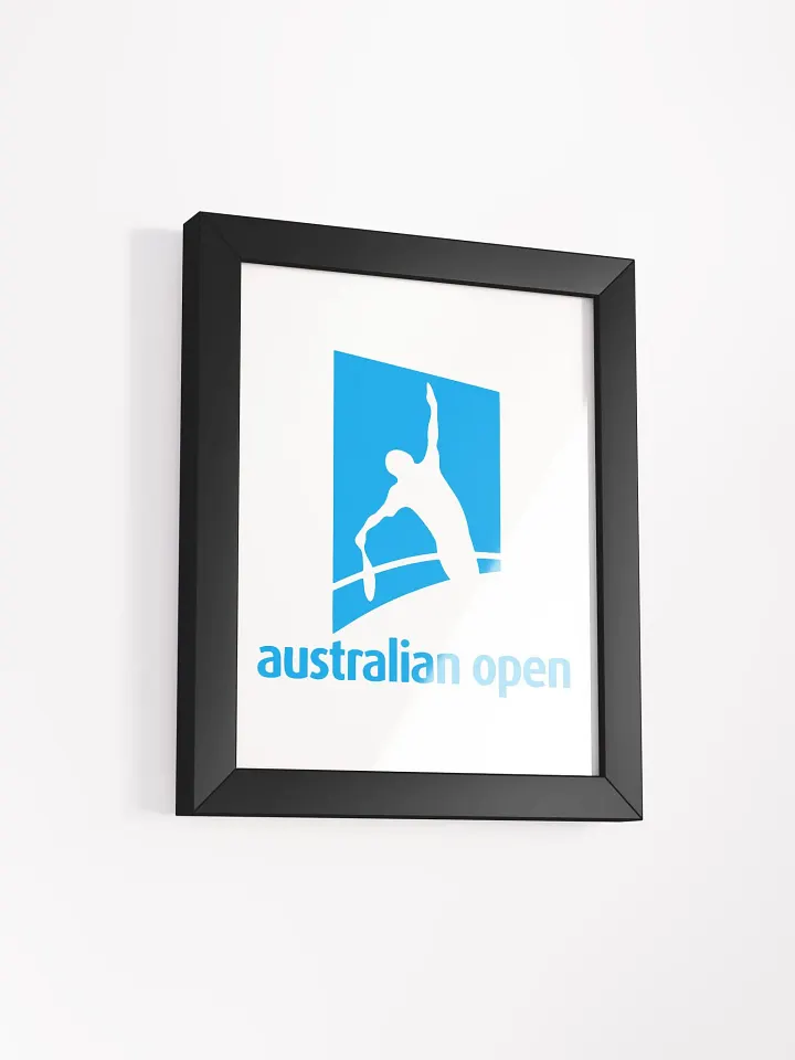 Australian Open Tennis Player Silhouette Poster product image (15)