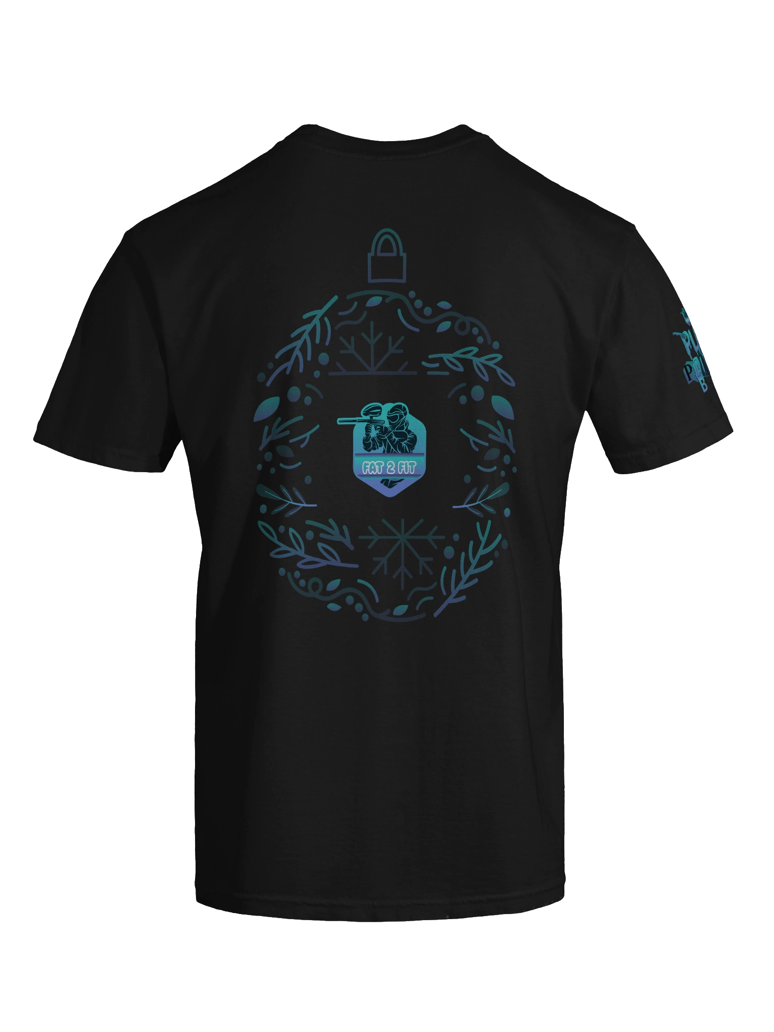 Christmas Ornament Paintball Graphic Tee product image (75)