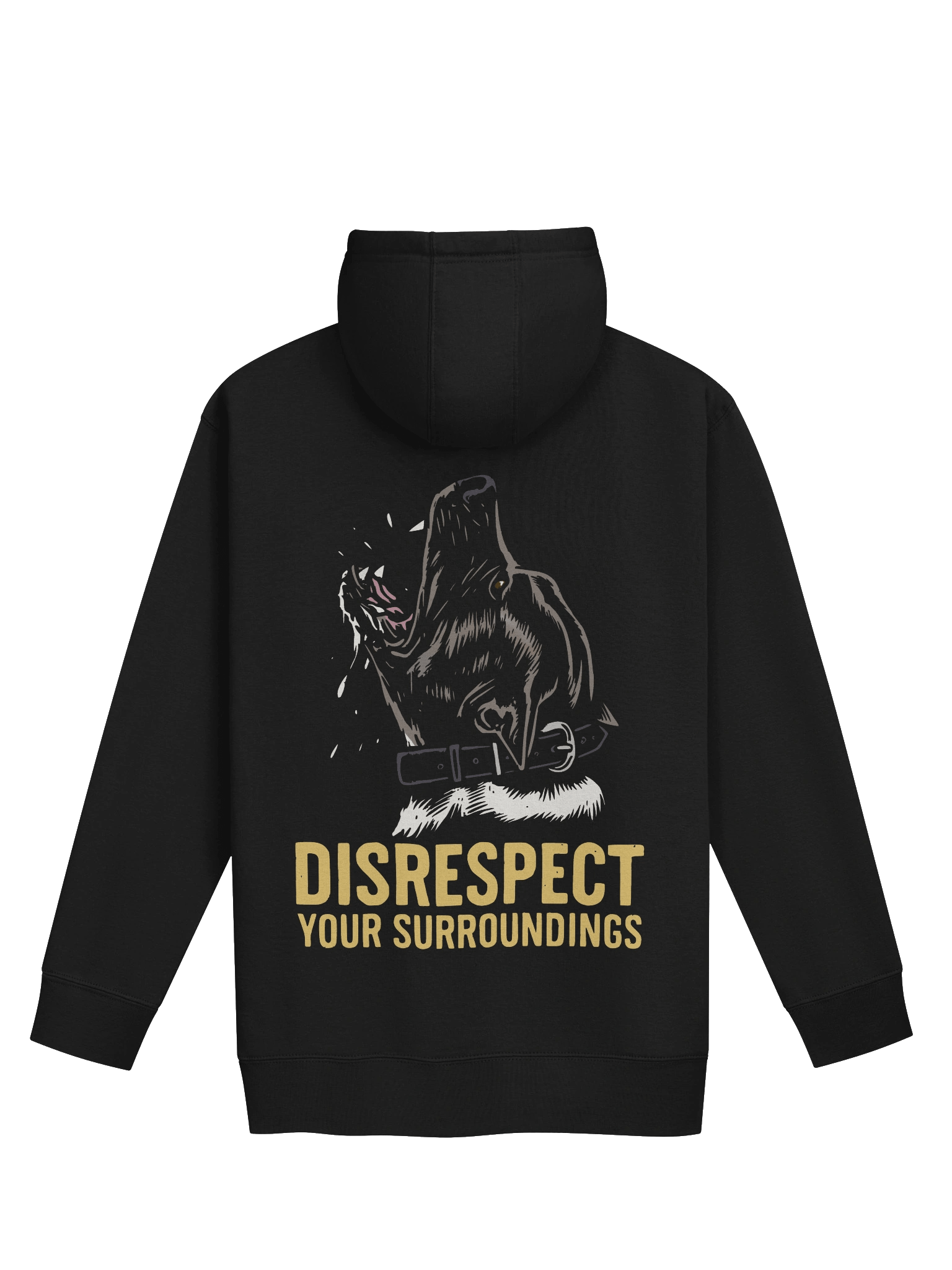 DISRESPECT Simple- Premium Adult Unisex Hoodie product image (3)
