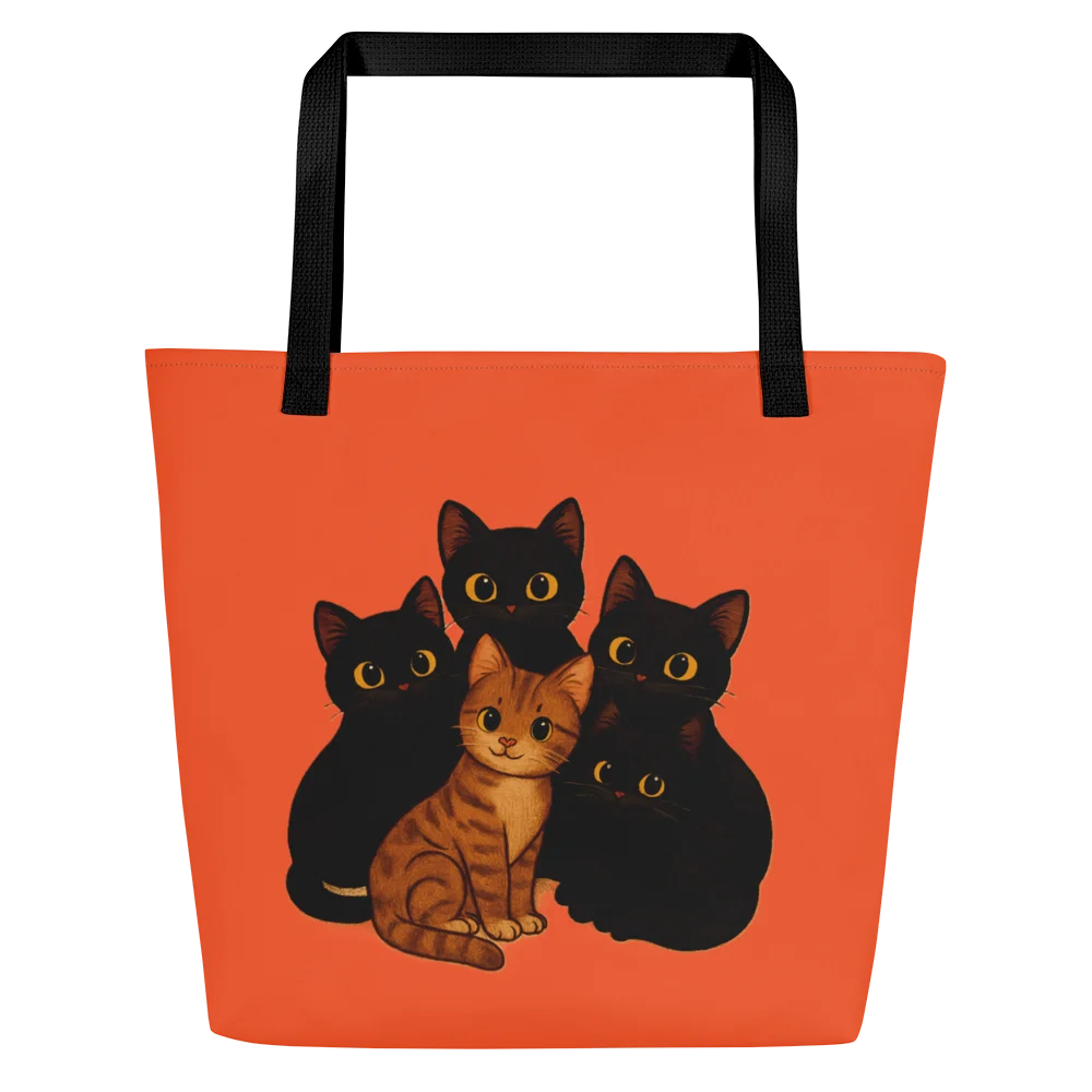 Kitty Dreams Large Tote Bag product image (1)