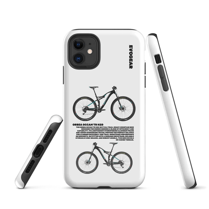 White Orbea Occam TR H20 iPhone Case product image (1)