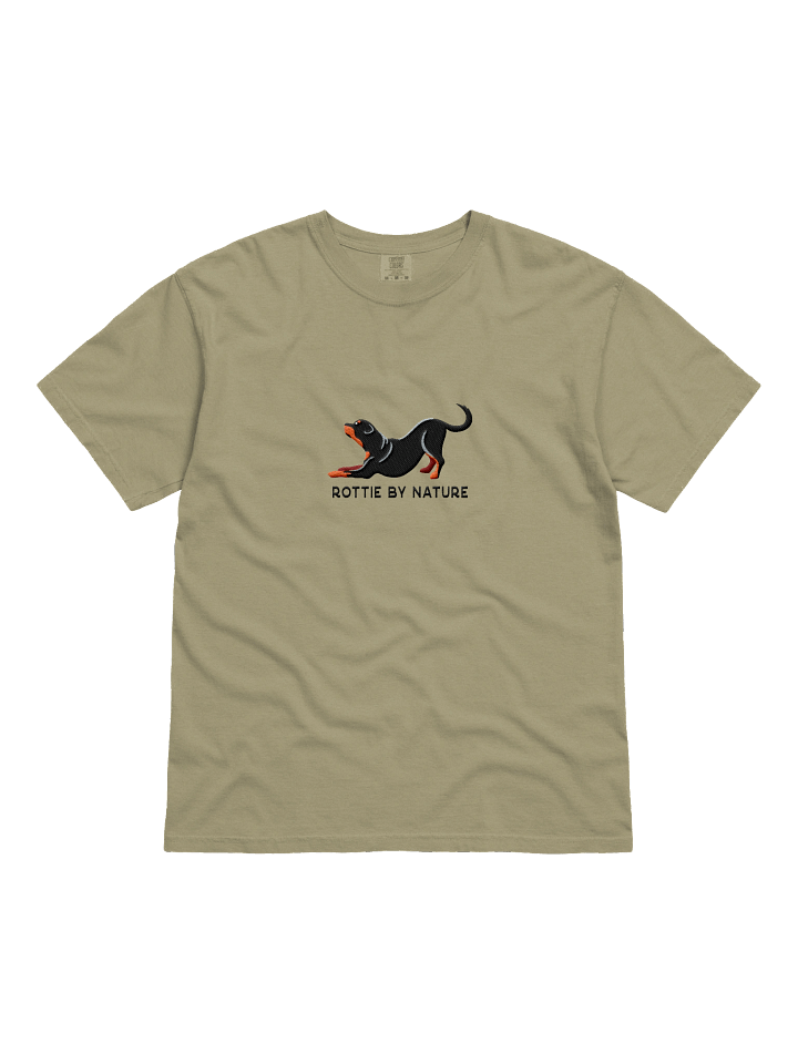Rottie by Nature T-Shirt(Embroidered) of a Rottweiler product image (3)