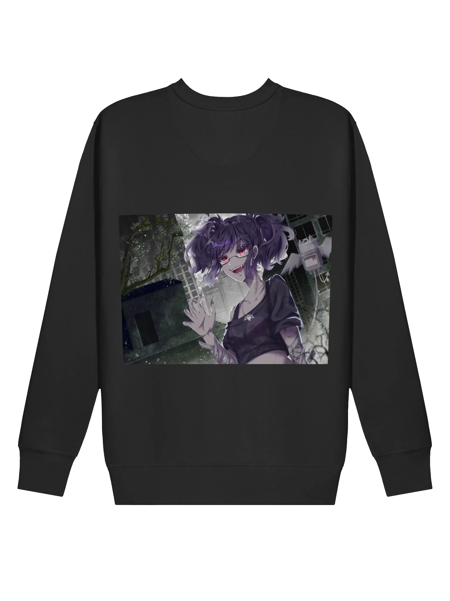 Zombie Apocalypse Rye Crew Sweatshirt (Back Design) product image (5)