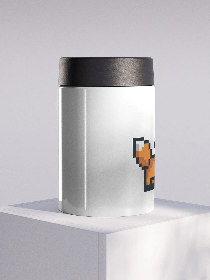 Pixel Fox Stainless Steel Koozie product image (1)