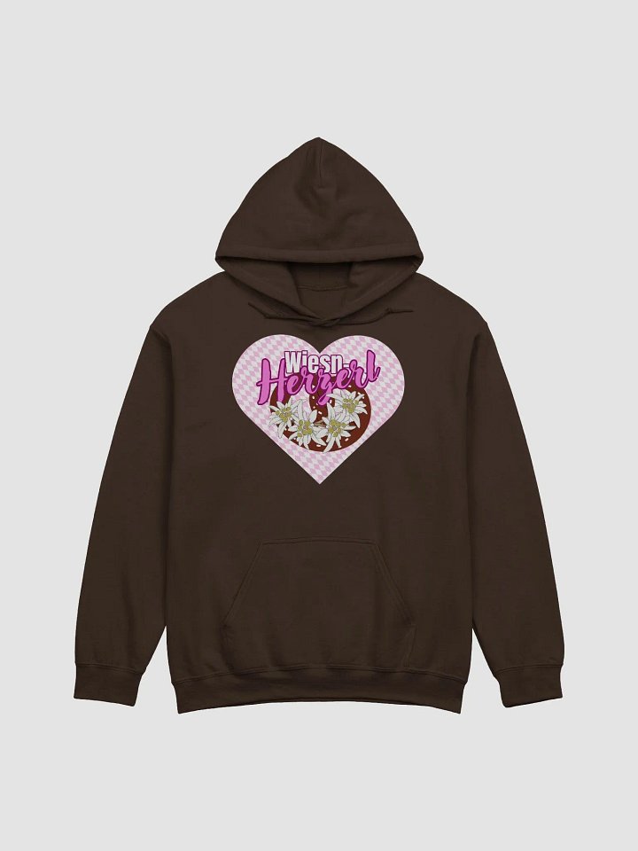Wiesn-Herzerl Hoodie Pullover Oktoberfest - Rosa product image (1)