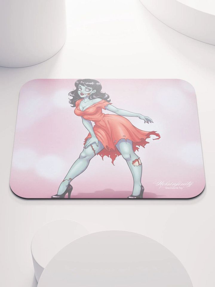 V1 Zombie Pinup Mouse Pad product image (1)
