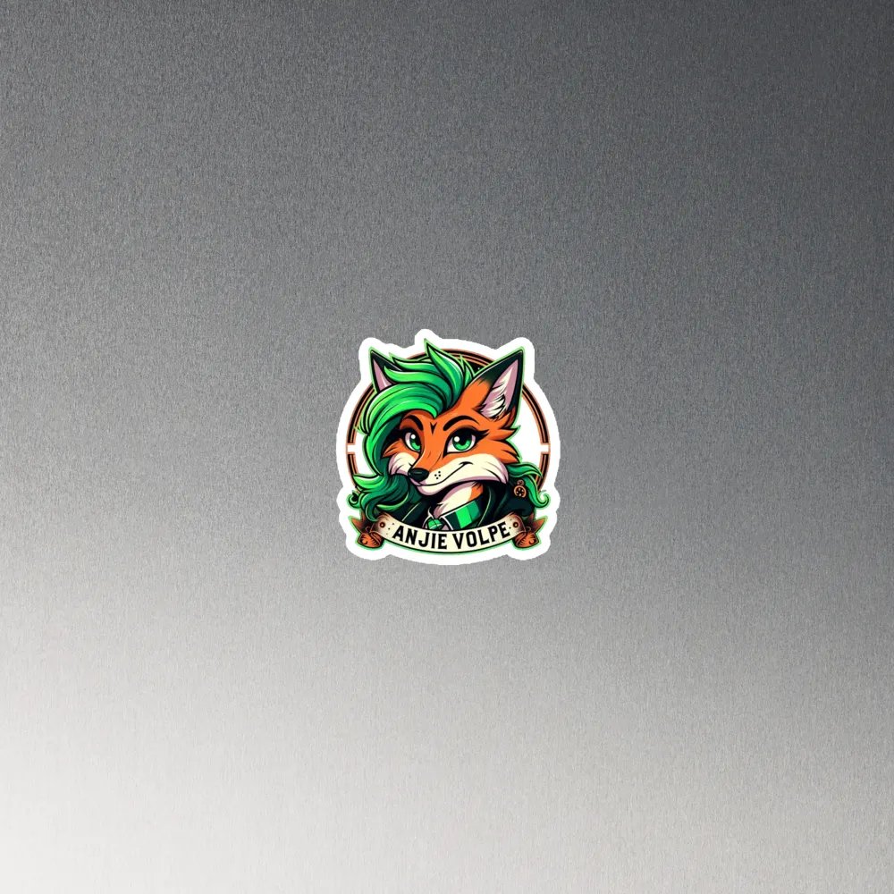 Anjie Volpe Fox Die-Cut Magnets product image (4)
