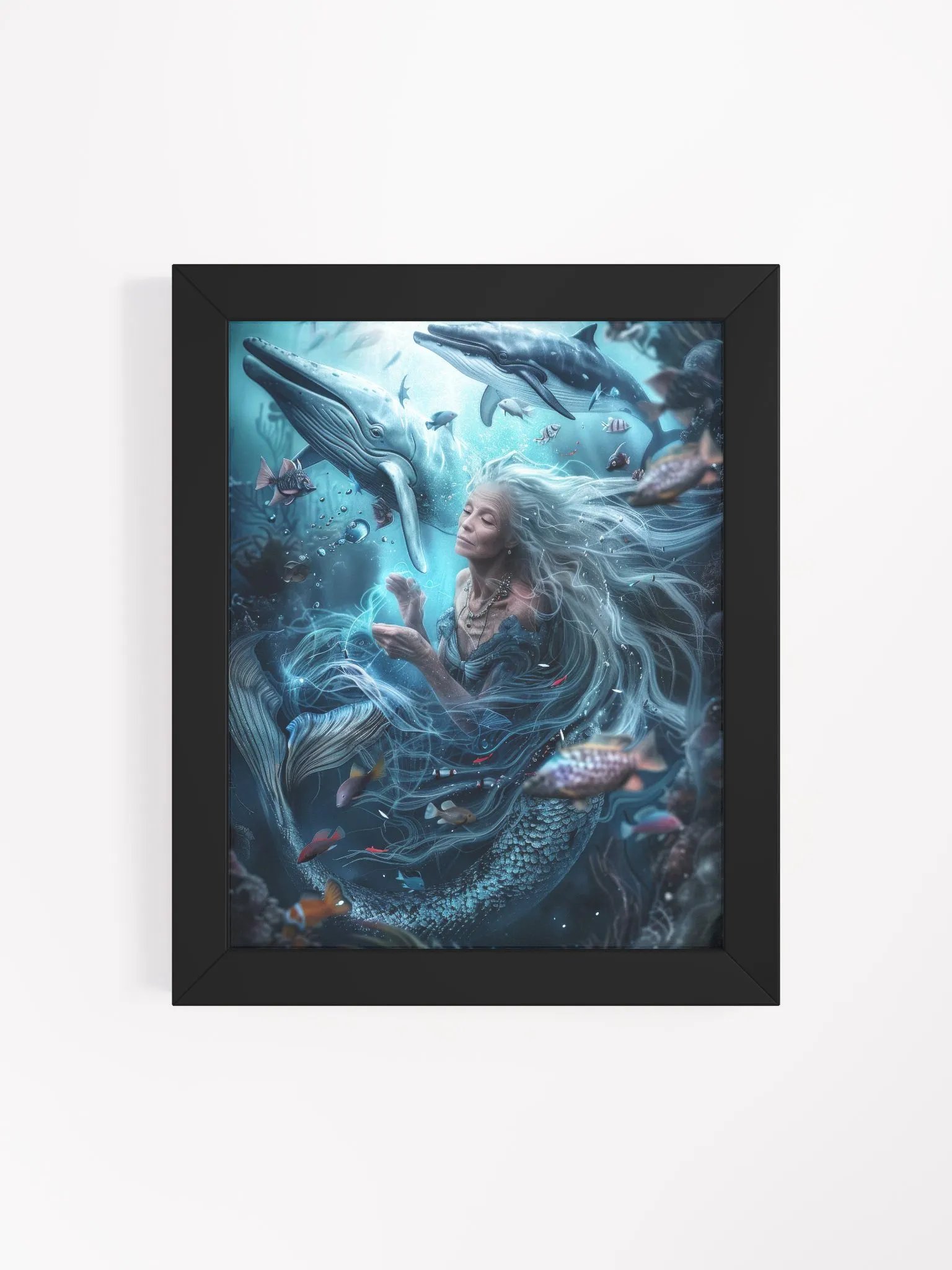 Elder mermaid - Framed High Quality Matte Poster product image (26)