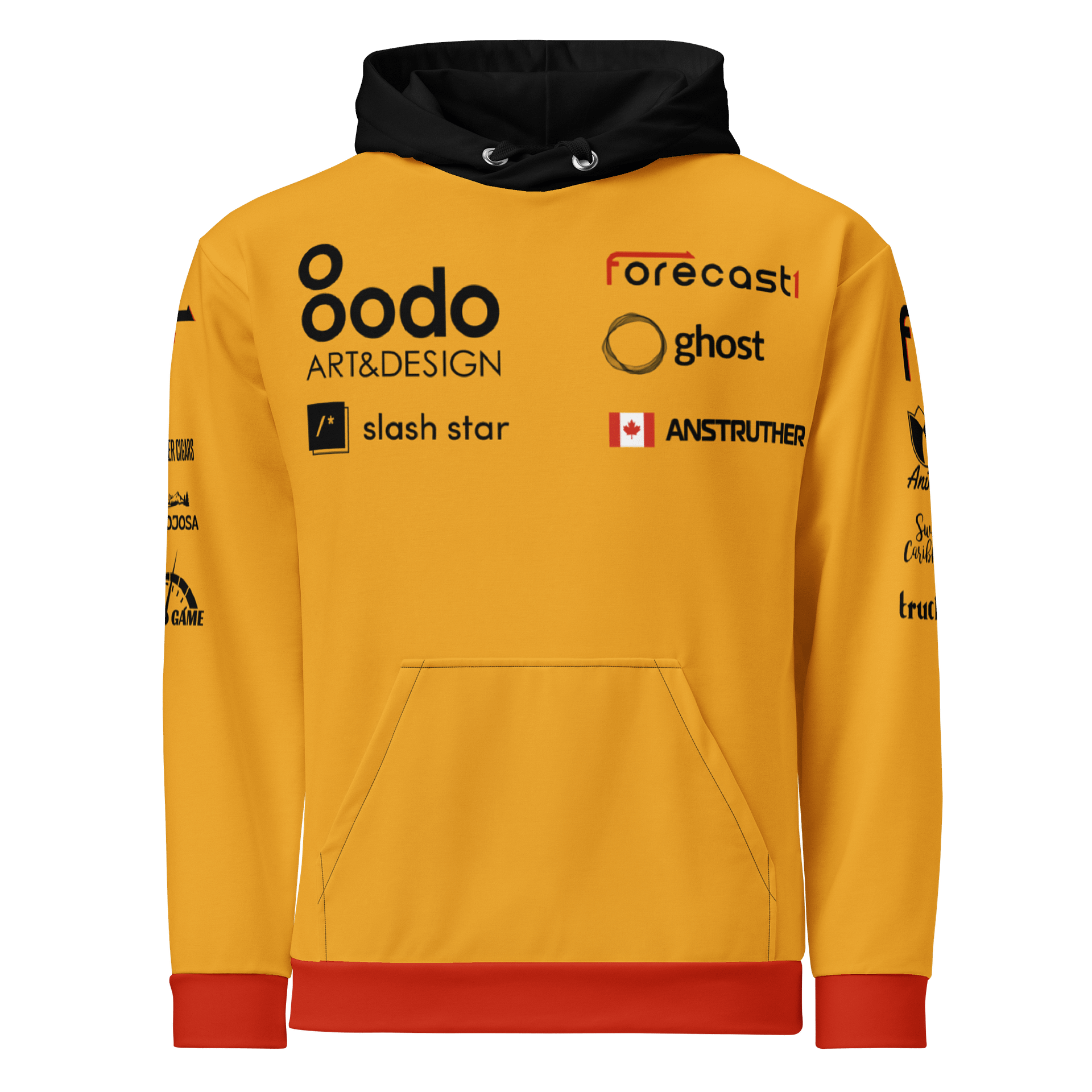 Anstruther - Yellow Hoodie Personalized product image (1)