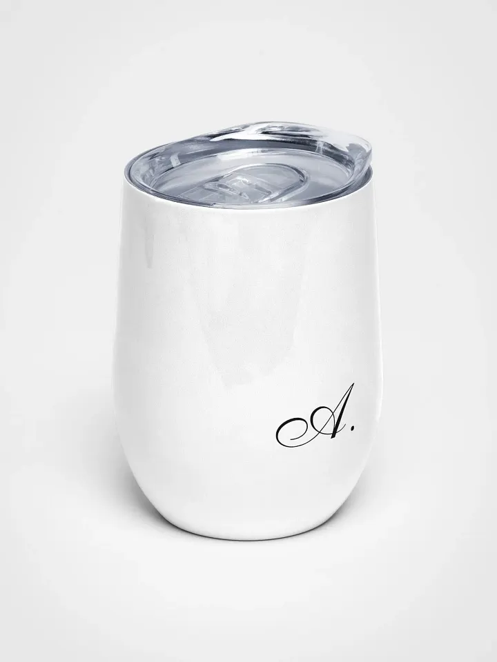 Elegant A Calligraphic Stainless Wine Tumbler product image (1)