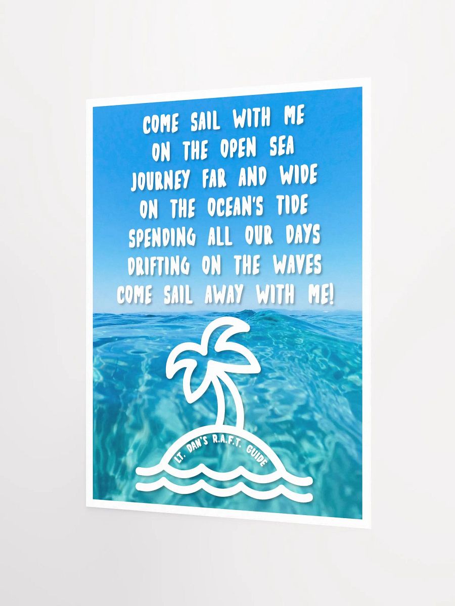 Come Sail With Me (Poster) product image (4)