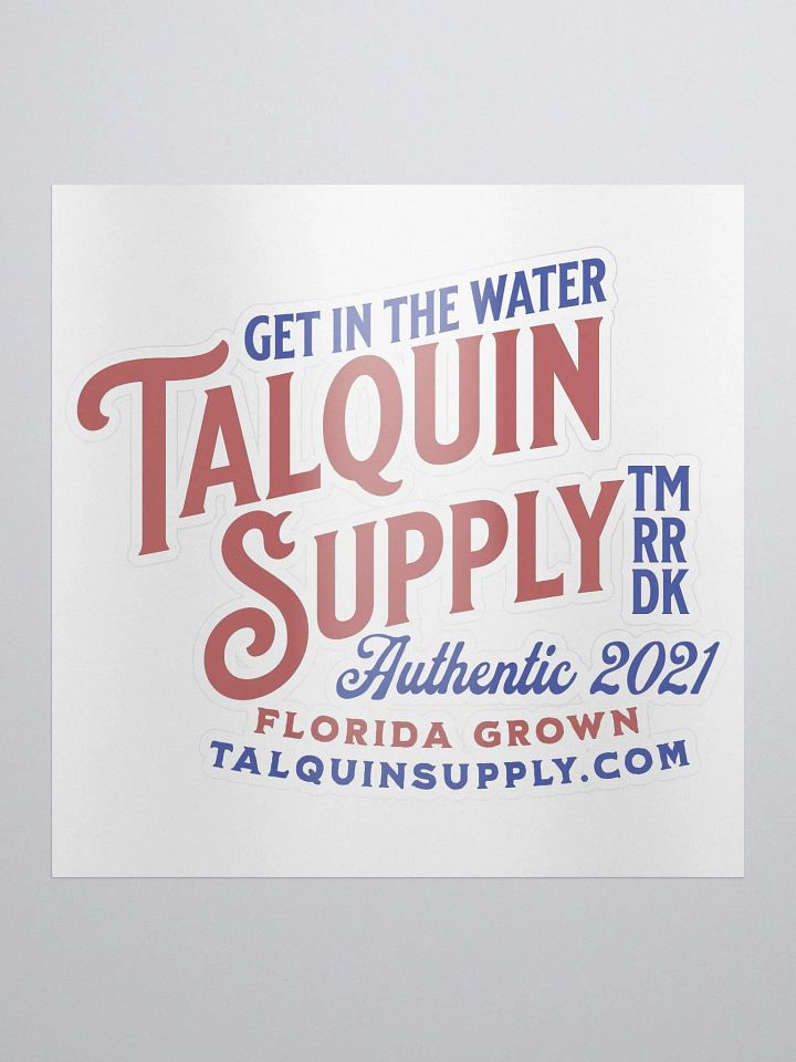 Get in the Water Sticker product image (1)