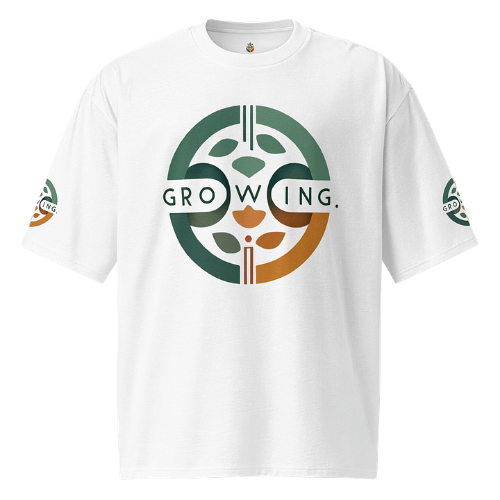 GROWING Together Oversized Nature Tee product image (1)
