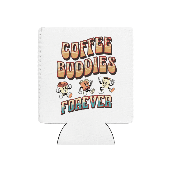Coffee Buddies Forever Cheerful Can Cooler product image (1)