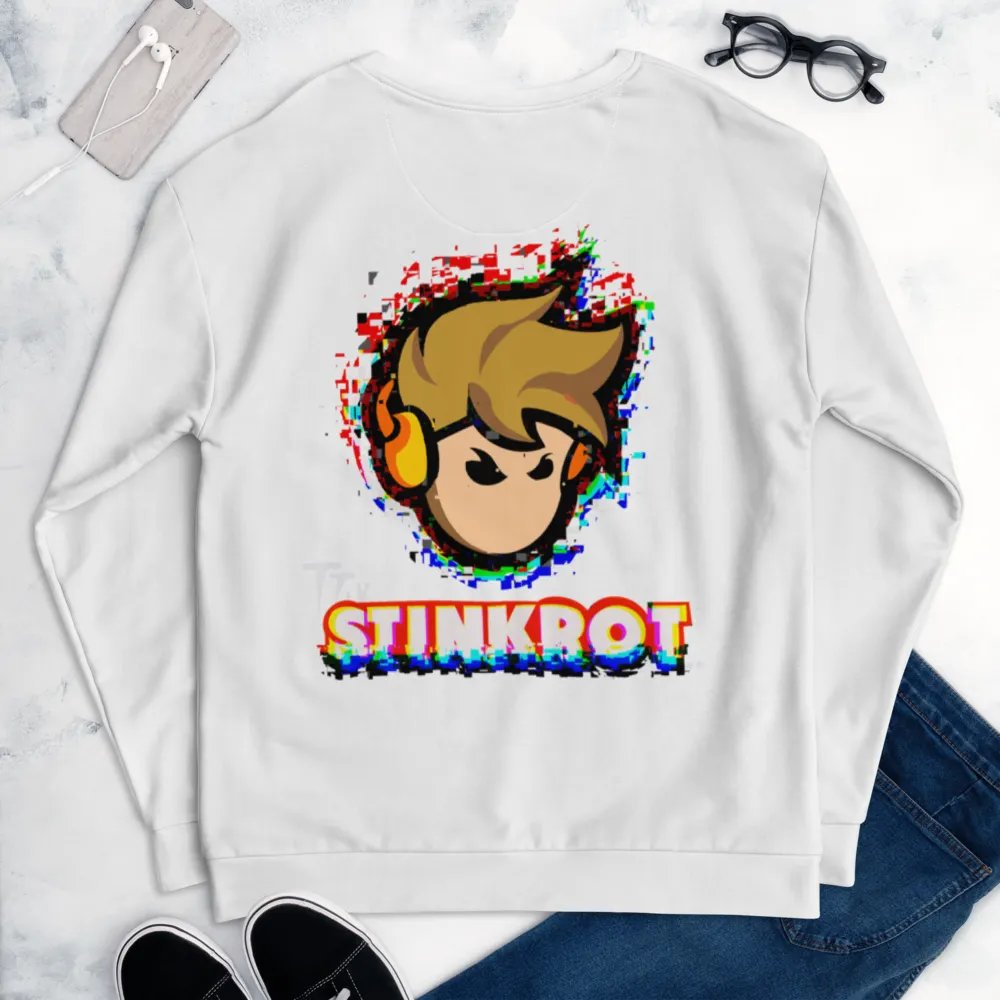 Stinkrot Glitch Sweat Shirt product image (6)