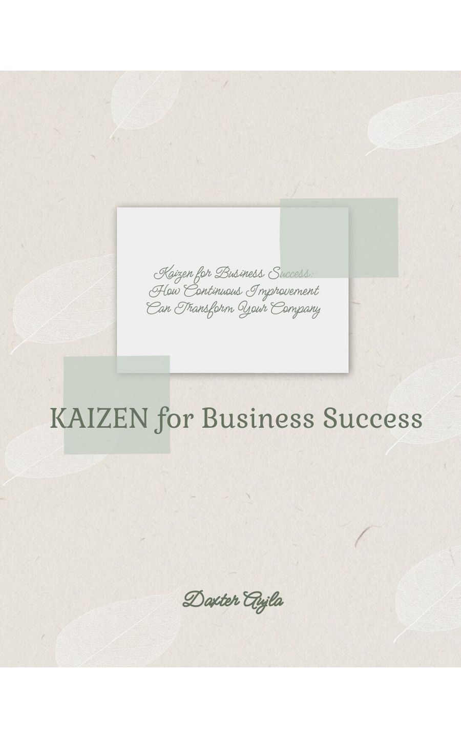 Kaizen for Business Success product image (1)