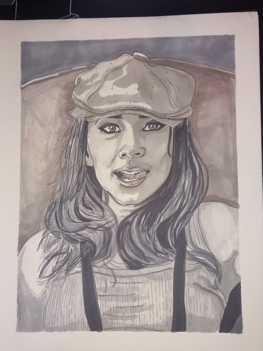 Original Sketch Art: Hayley Atwell - Break Time product image (2)