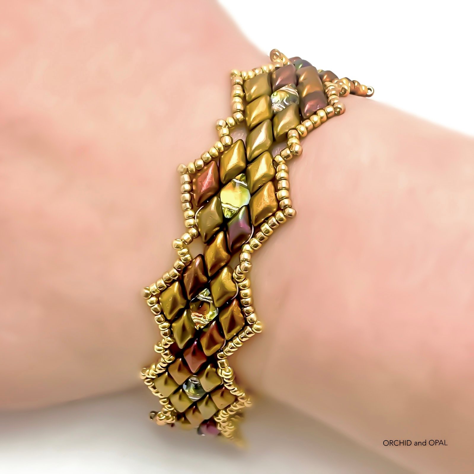Digital Beading Pattern – Backlit GemDuo Bracelet product image (8)