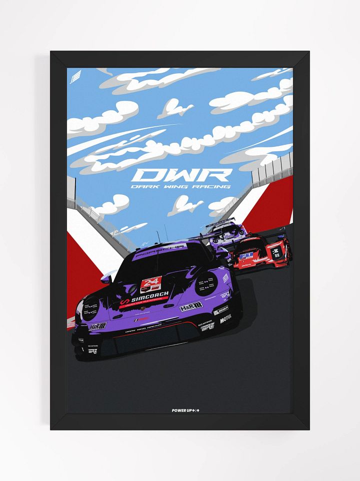 DWR Framed Porsche and Lmp2 Poster product image (1)