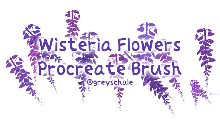 Wisteria Procreate Brushset product image (2)